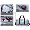 Sacs de rangement Sac de sport de voyage imperméable pourdies extérieurs sport gym féminine Oxford Fitness Tote pour les hommes de chaussures Formation 2024