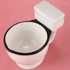 Mugs 3X Novelty Toilet Ceramic Mug With Handle 300Ml Coffee Tea Milk Ice Cream Cup Funny For Gifts