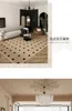 Carpets GBB0373 French Retro Carpet Living Room Sofa Coffee Table Bedroom Green Checkered Master Underfloor Mat