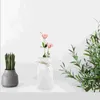 Vases Decorative Flower Bucket Rustic Iron Pots Metal Retro Planter Séché Fleurs vintage