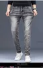 Designer de jeans pour hommes printemps 23 nouveaux hommes à tube droit slim slim fit élastique jeune pantalon de mode coréen élastique