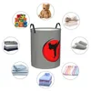 Tvättväskor Karate Lifestyle Basket Collapsible Martial Arts Clothing Hamper Toys Organizer förvaringsfack