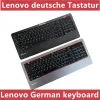 Teclados origina diseño alemán qwertz teclado bluetooth teclado para lenovo hp dell asus acer teclado compatible con windows android