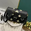 24Newness Designer Bag Womens Two Shoulder Bag Luxury Handväska Saddles väskor Fashion Bag Crossbody Väskor Tygväska Läder Hög kvalitet