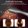 2024 헤어 드라이어 브러시 3 in 1 Hot-Air Brushes 1200 W 강력한 세라믹 Tourmaline Ionic Hair Straightener 모든 헤어 유형을위한 곱슬 머리를위한 전기식 건조기 브러시