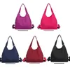 Shoulder Bags Women Handbag Casual Large Bag Nylon Tote Purple Handbags Mummy Shopping Waterproof Bolsas Black