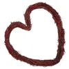 Decorative Flowers Wreath DIY Rattan Hoops Grape Vines Garland Grapevine Branch Material Garlands Party Making Rings Heart For