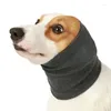 Appareils à chiens Muff Muff Couvre le bruit pour la protection Couvre des oreillettes de wraps non flux High Stretchy Pet Hoodies d'hiver