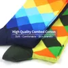 Men's Socks Dress Party Colorful Funny Cotton Crew 12 Pack US Size 7-13