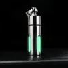 Handgereedschap Nachtlamp Tube hanger EDC Keychain Non Tritium Luminous roestvrijstalen glazen materiaal Eeuwige lichtdruppel