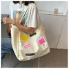 Totes Large-capacity Shoulder Bag Student Class Backpack Casual Canvas Tote Girl Handbags Bags For Female Handbag