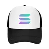 Ball Caps Solana Cryptocurrency - Sol Baseball Cap Snap Back Hat Hat Women Hats Men's Men's