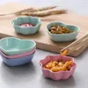 Bowls Resistant Smooth Edge Eco-Friendly Heart Flower Shape Household Tableware Seasoning Dish Mini Kitchen Supplies