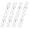 Storage Bottles 8pcs Foam Pump Refillable Travel Empty Foaming Dispensers For Shampoo Liquid(30ml)