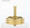 Spinning Top New brass hand spun yarn top toy gyroscope multifunctional gyroscope EDC pressure reducing toy L240402