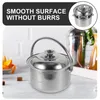 Storage Bottles Oil Container Kitchen Lard Basin Stainless Steel Grease Jar