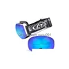 Ski Goggles Snapon podwójna warstwa soczewki PC PC Skiing Antifog Uv400 Snowboard Mężczyźni Kobiety okulary okulary dostawa Dhuis