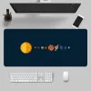 Printers Mouse Pad Space Planet Game Desktop Computer Pad Large Rubber Keyboard Pad Computer Mouse Antislip Design Lock Edge Computer Pa