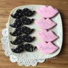 Moules de cuisson 1pcs Moustache Beard Décoration de mariage Décoration COCHIES MOULONS METAL Patisserie Repostéria Pâte biscuit moule Fondant Gâteau