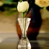 Vases Modern Vase Decoration Mariage Verre Crystal Minimaliste Conception de jardin extérieur Transparent Style Nordic Floreros Room Decor