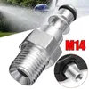 Water Gun Snow Foam Lance Quick Connection Pressure Washer-Gun Hose Adapter For Lavor Vax M14 Recessed Insert Drop Delivery Automobile Otjyz