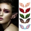 Decoração de partidos Latex elfs Ears suaves e ecologicamente corretos para pompa de cosplay adereços de 2 pcs Conjunto de Halloween para a pele elástica