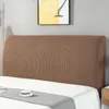 Kissenbezug Dehnung Universal Bett Kopfteil Deckung Quadrat Jacquard Kopfteil Slipcover -Bettdecke für Schlafzimmer 240403