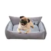 Chenils orthopédique lit de chien lit confortable lits pour animaux de compagnie longs riches enrichis pour chiens et chats petits médiums a