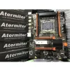 Motherboards Atermiter Turbo DDR4 D4 Motherboard Set With Xeon E5 2670 V3 LGA20113 CPU 2pcs X 8GB = 16GB 2666MHz Memory Desktop RAM