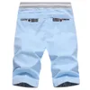 Men's Beach Pants, Men's Casual Drawstring Cotton and Linen Shorts, Oversized 5/4 Pants