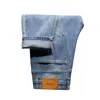 Jeans masculinos Primavera Summer Men Thin Slim Fit Fit