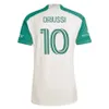 2024 2025 Soccer Jersey Kid Kit Man 24 25 Football Shirt Home Home Green Las Vacs Away White Tan Armadillo Driussi Rigoni Ring Rubio Wolff Zardes Rereira