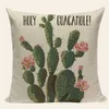 Cuscino alla moda africano copri piante tropicali copri cactus scoraggio sedile automobilistico/sedia/divano dell'ufficio decorazione personalizzata