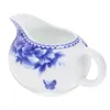 Dinnerware Sets Ceramic Milk Dispenser Chinese Style Kettle Coffee Cream Pitcher For Kitchen