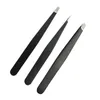 3Pcs/Set Professional Eyebrow Tweezers Eyebrow Hair Removal Clip Makeup Sets Eyelash Extension Eyelash Tweezers Beauty