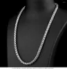 Chains Wheat Style Necklace 316L Stainless Steel Jewelry Waterproof Men Women Trendy Chain