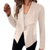 Kadın Ceketleri Sonbahar Kış Kadın Ceket Vintage Süet Süet Şık Yoklu Fermuar Cepleri Pürüzsüz Rüzgar Geçirmez Ceket
