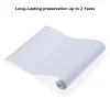 Drucker 10 Rollen A4 Weiß Blank Wärmedruckpapier Rolle 210*30 mm (8,3*1,2 Zoll) langlebig für 2 Jahre/10 Jahre lang anhaltend