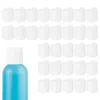 液体ソープディスペンサー50 PSCフェイシャルクレンザー交換用ボトルリッドローションキャッププラスチックカバースパウトボトルホワイト