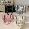 Totes Bow Tie Shoulder Bag With Chain Strap PU Leather Trendy Crossbody Flap Casual Purse Hasp Closure Underarm