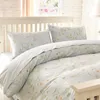 Ensembles de literie Luxurysmall Floral Cotton Momet Set Down Down Cover Pastoral Style Imprimé Lit Sheet taix