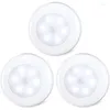 Night Lights Motion Sensor Indoor Cordless LED Under Cabinet Light Activated Stairs For Cupboard