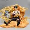 Actie speelgoedcijfers Nieuwe aanval op Titan Anime Figuren 07 Gordijnoproep Figurine Levi Ackerman Actiecijfers PVC Statue Model Decora Doll Toys Gifts L240402