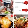 Turkiet Baster spruta matlagning set chilcken fjäderfäkött marinad injektor bbq basting borste set sås sprutan kök tillbehör