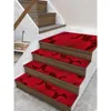 Dywany schodowe Mata Home Anti-Slip Rotating Stepped Soundproof Dywet pokryty podłogą krokową