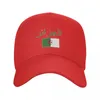 Ball Caps Algeria Country Nom avec drapeau Sun Baseball CAP