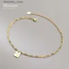 Cavigliere Modin Real 925 Sterling Sterling Simple Lucky Exquisite Chain Cadlet for Women Silver Feste Fine Mode Gioielli Regali L46 L46