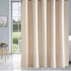 Shower Curtains White Waterproof Thick Solid Bath For Bathroom Bathtub Large Wide Bathing Cover 12 Hooks