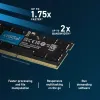 Strumenti RAM cruciale 16 GB 32 GB DDR5 5600MHz 5200MHz 4800MHz Memoria per laptop 16G 32G SODIMM ORIGINAL 4800M 5200M 5600M