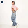 Novo vestuário de design de mulheres grandes camisetas lisonas de coloração lisa Tecido anti-rugas para estilo casual unissex feito na Tailândia